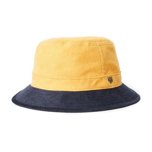 Brixton - B Shield - Bucket Hat - Sunset Yellow/Washed Navy