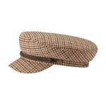 Brixton - Fiddler Cap - Sixpence/Flat Cap - Khaki/Evergreen