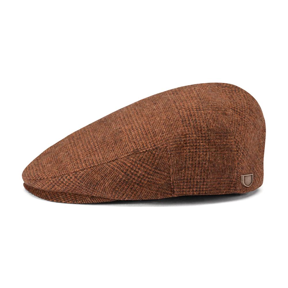 Brixton - Hooligan Snap Cap - Sixpence/Flat Cap - Amber