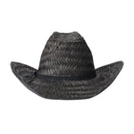 Brixton - Houston Straw Cowboy - Straw Hat - Black