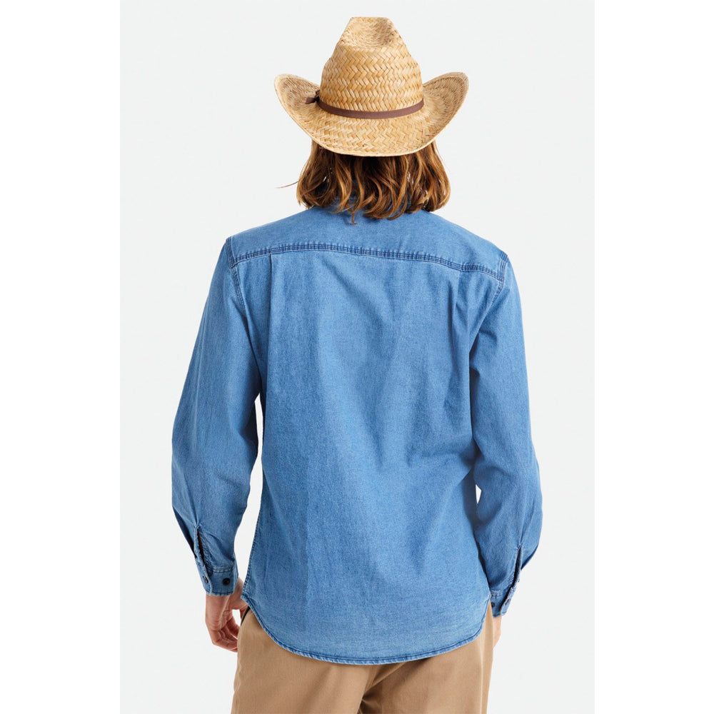 Brixton - Houston Straw Cowboy - Straw Hat - Natural