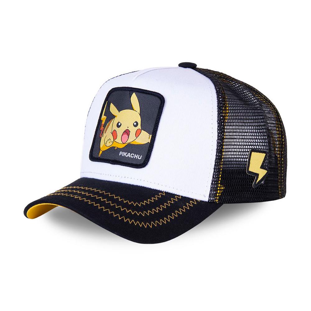 Capslab - Pikachu Kids - Trucker/Snapback - Black/White