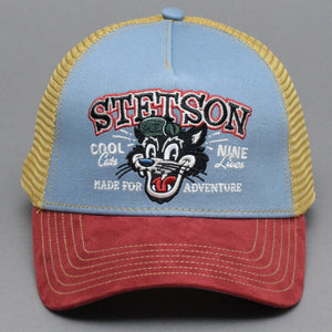 Stetson - Cool Cats - Trucker/Snapback - Red/Blue