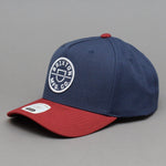 Brixton - Crest C MP - Snapback - Washed Navy/Island Berry