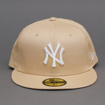 New Era - NY Yankees 59Fifty Essential - Fitted - Cream Stone/White