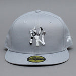 New Era - NY Yankees 59Fifty Monocamo Infill - Fitted - Grey