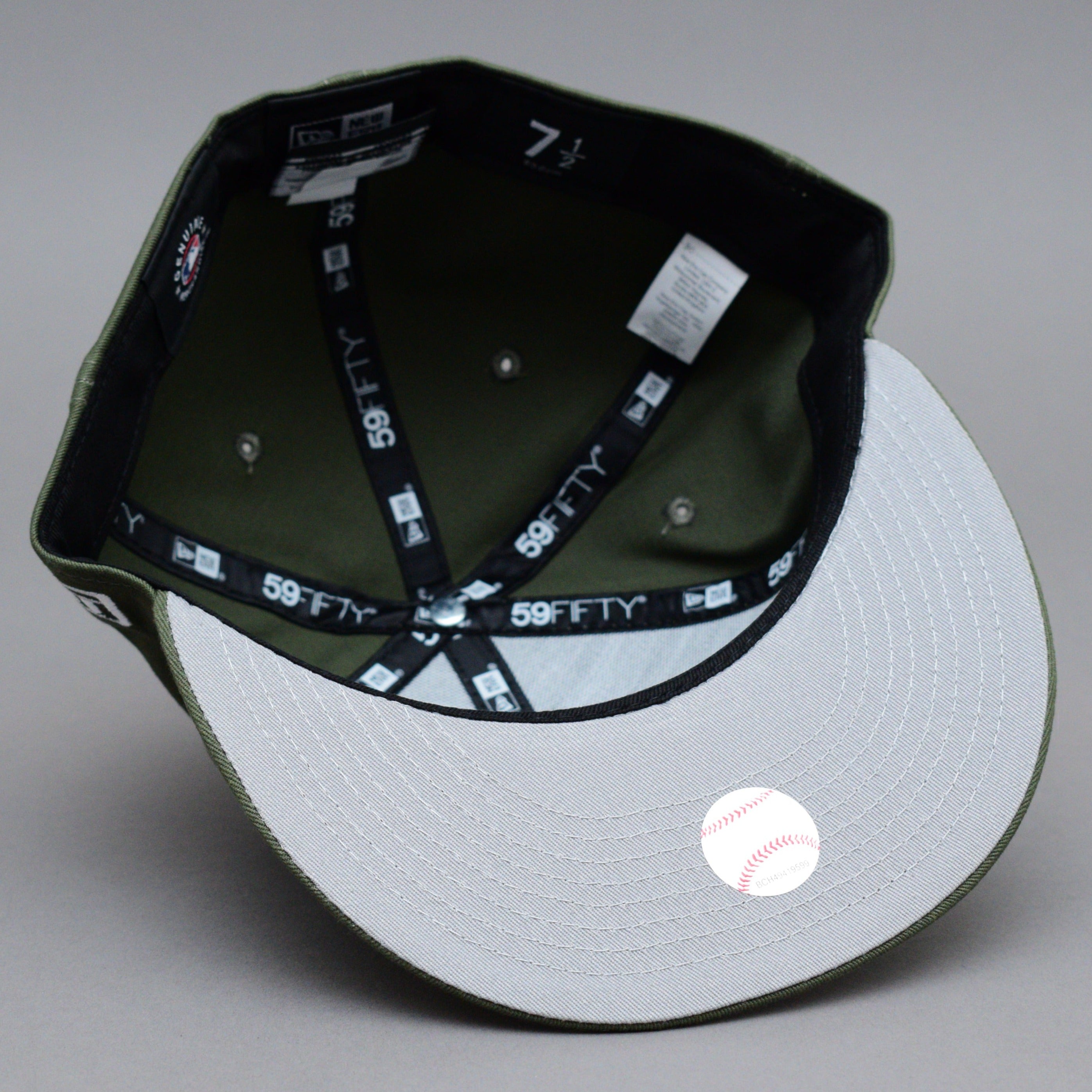 New Era - NY Yankees 59Fifty Essential - Fitted - Olive/White