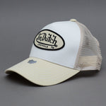 Von Dutch - Boston - Trucker/Snapback - White/Sand