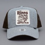 Djinns - HFT Coffee - Trucker/Snapnack - Heather Grey/Brown