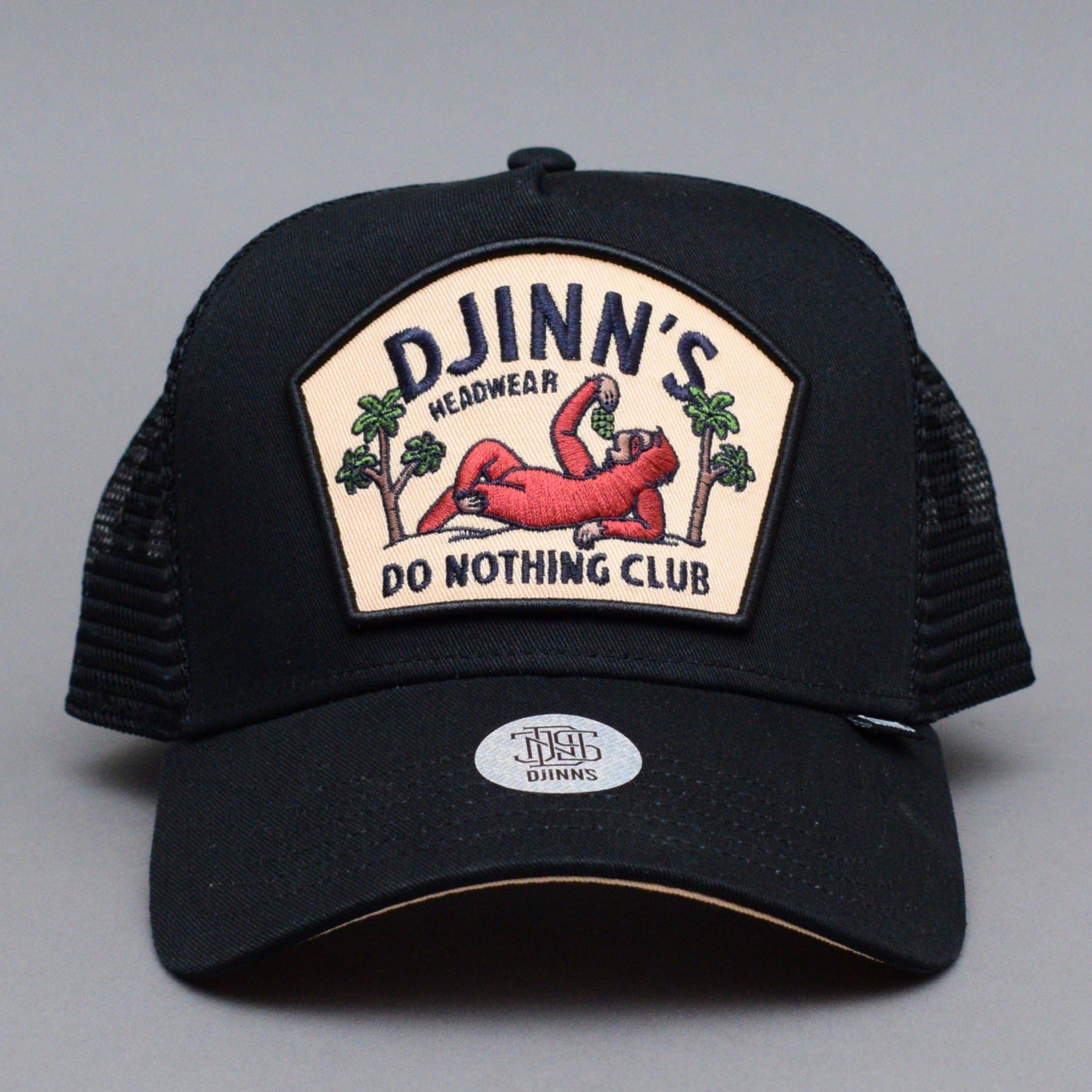 Djinns - HFT DNC Sloth - Trucker/Snapback - Black