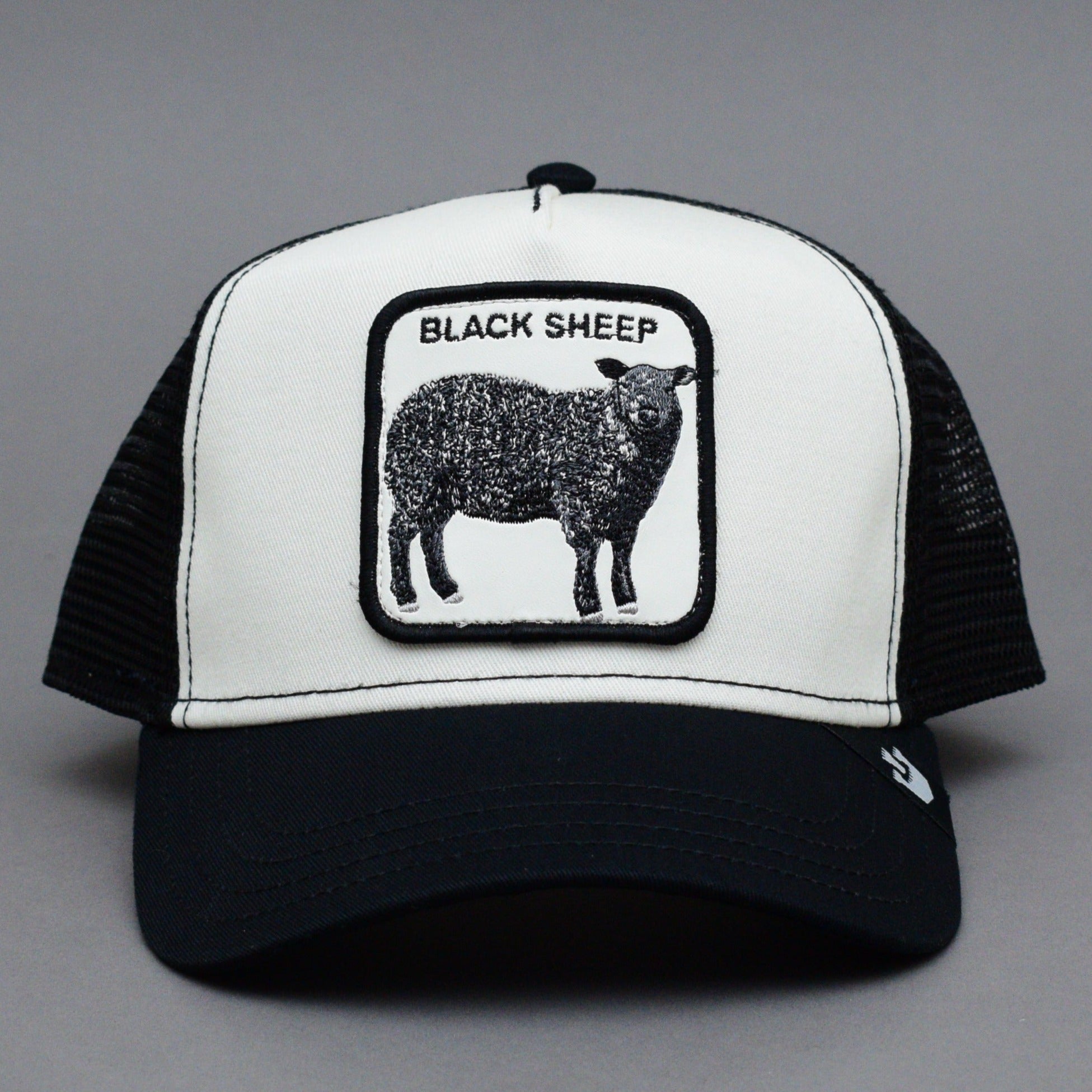 Goorin Bros - Black Sheep - Trucker/Snapback - White/Black