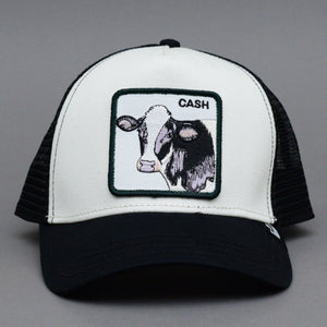 Goorin Bros - Cash Cow - Trucker/Snapback - Black/White