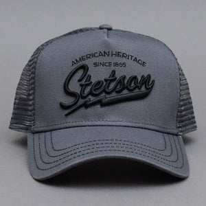 Stetson - Since 1865 - Trucker/Snapback - Grey/Black