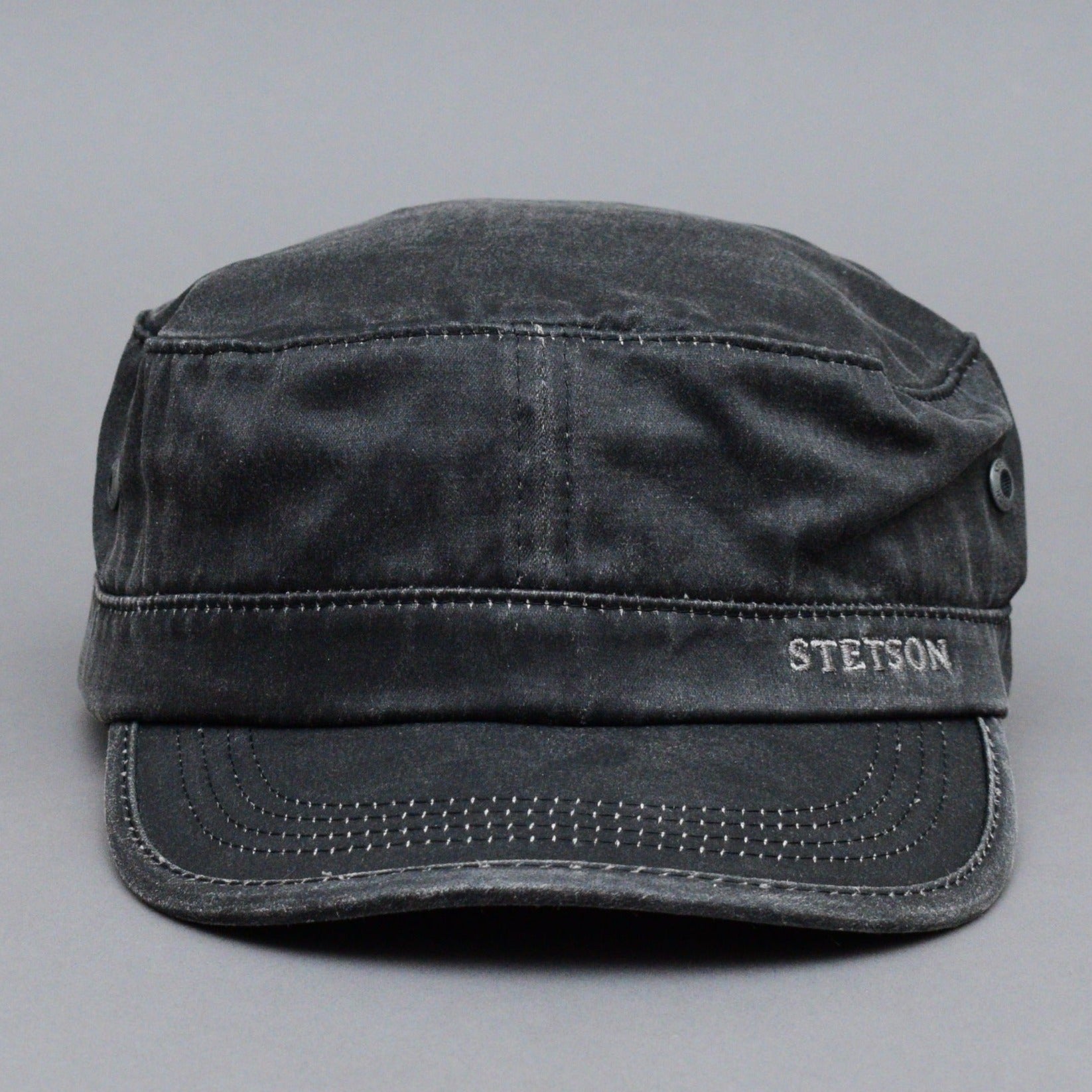 Stetson - Army Cap CO/PE - Adjustable - Black