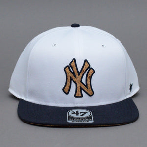 47 Brand - NY Yankees Corkscrew Captain - Snapback - White/Black