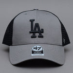 47 Brand - LA Dodgers MVP Ballpark - Trucker/Snapback - Dark Grey/Black