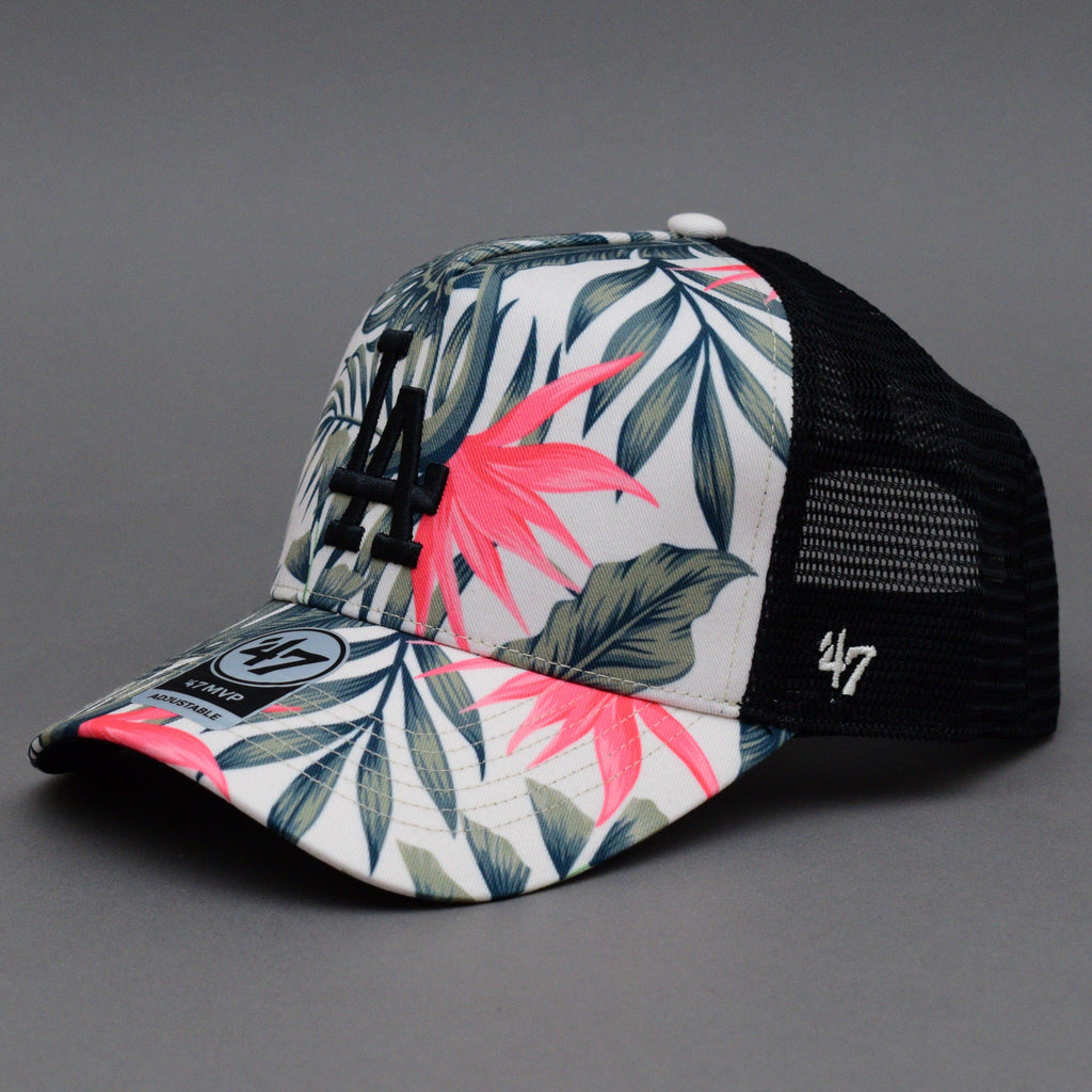 47 Brand - LA Dodgers MVP Coastal Floral Snap - Trucker/Snapback - Coastal Floral