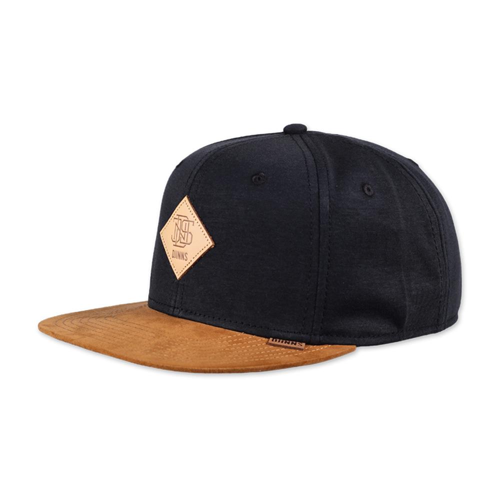 Djinns - 6 Panel Jersey Patch - Snapback - Black