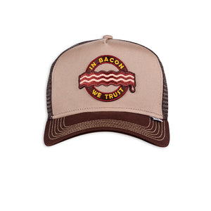 Djinns - HFT Food Bacon - Trucker/Snapback - Brown/Beige