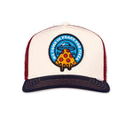 Djinns - HFT Food Peace Pizza - Trucker/Snapback - White/Navy/Maroon