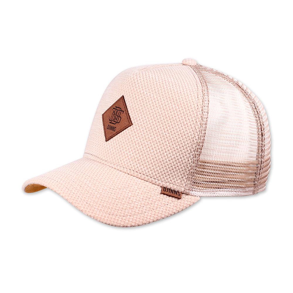 Djinns - HTF MelangePique - Trucker/Snapback - Off White/Cream