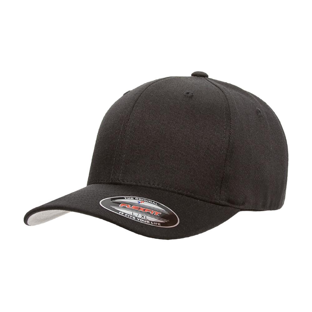 Flexfit - Baseball Wool - Flexfit - Black