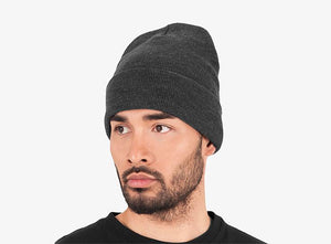 Yupoong - Fold Up Beanie - Dark Grey