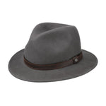Lierys - Sargent Traveller Wool Hat - Fedora - Grey