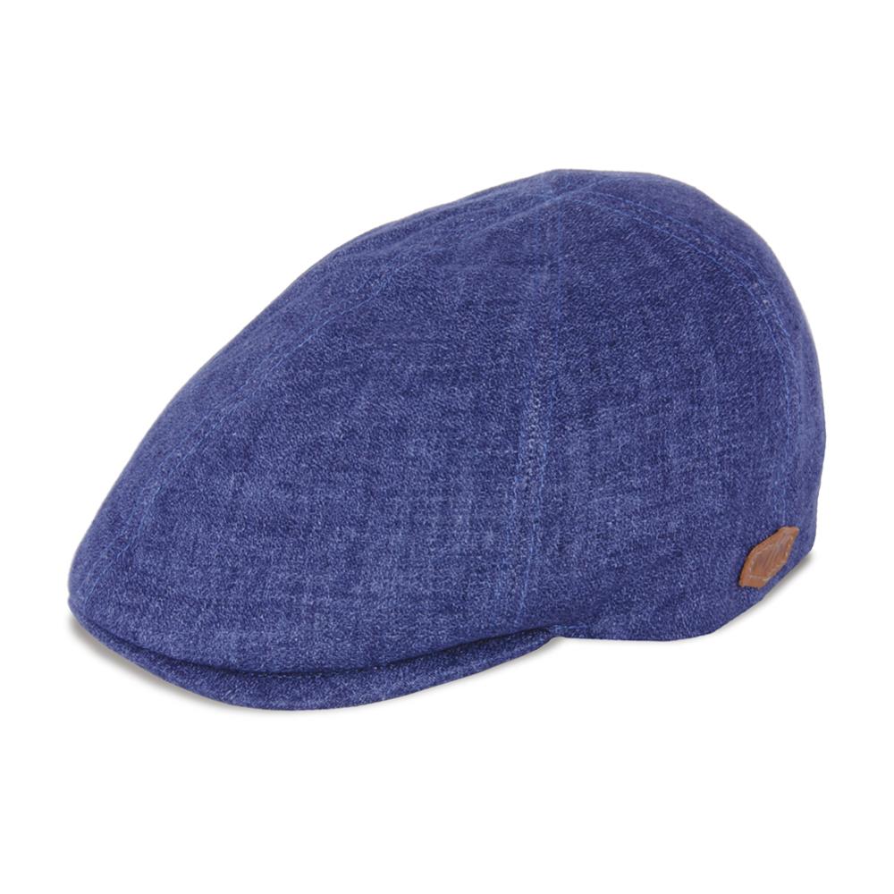MJM Hats - Broker - Sixpence/Flat Cap - Blue