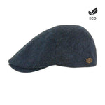 MJM Hats - Daffy 3 - Sixpence/Flat Cap - Blue