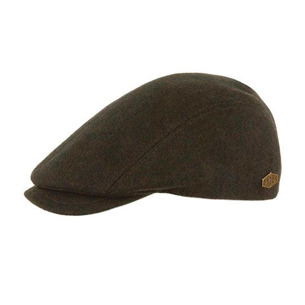 MJM Hats - Daffy 3 - Sixpence/Flat Cap - Loden