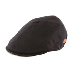 MJM Hats - Floyd - Sixpence/Flat Cap - Black