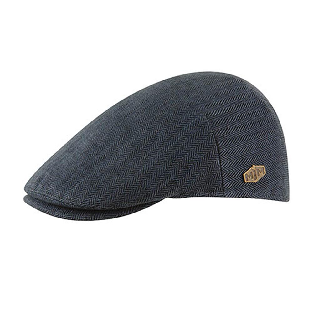 MJM Hats - Urban - Sixpence/Flat Cap - Blue