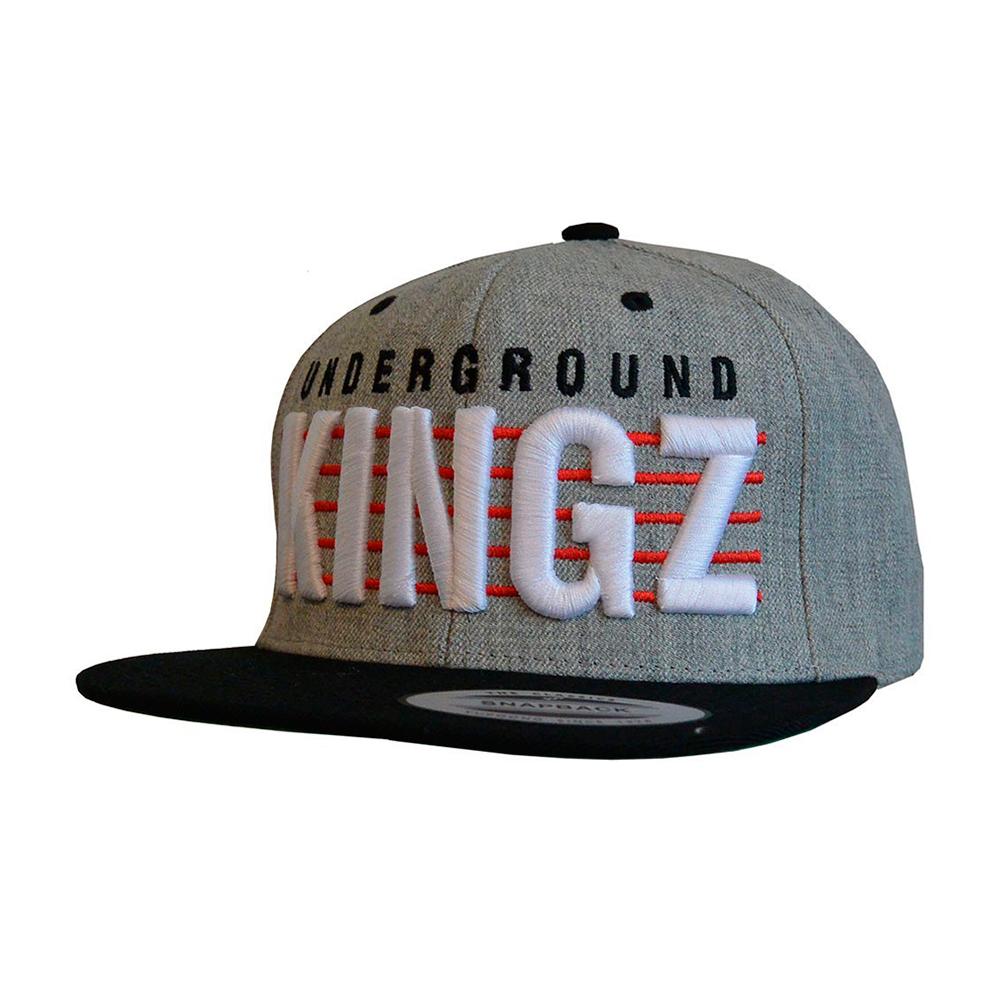 Mister Tee - Kingz - Snapback - Grey/Black