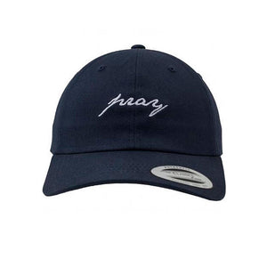 Mister Tee - Pray Dad Cap - Adjustable - Navy