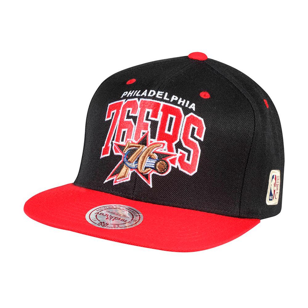 Mitchell & Ness - Philadelphia 76ers - Snapback - Red/Black