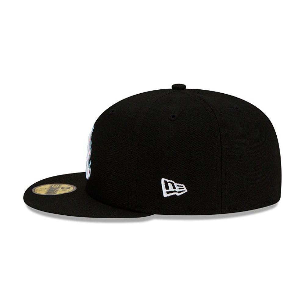 New Era - Atlanta Braves 59Fifty Team Fire - Fitted - Black