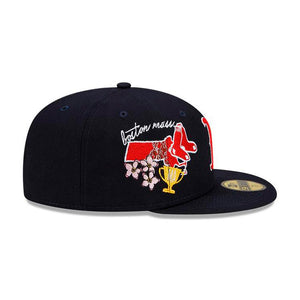New Era - Boston Red Sox 59Fifty City Cluster - Fitted - Black