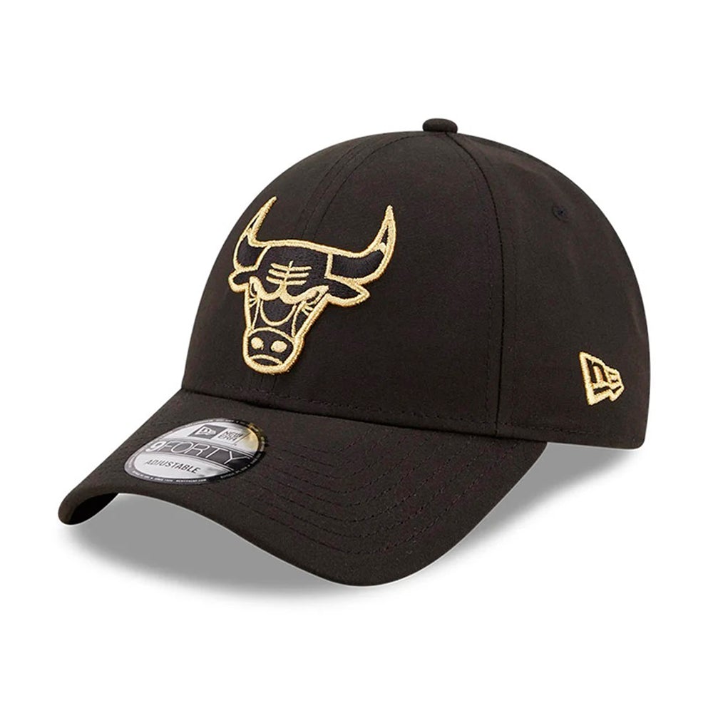 New Era - Chicago Bulls 9Forty Gold Logo - Snapback - Black