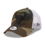 New Era - Chicago Bulls Camo A-Frame - Trucker/Snapback - Camo/White