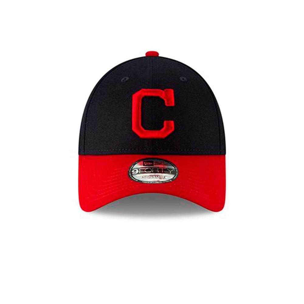 New Era - Cleveland Indians 9Forty The League - Adjustable - Navy/Red