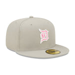 New Era - Detroit Tigers 59Fifty Mothers Day -  Fitted - Grey/Pink