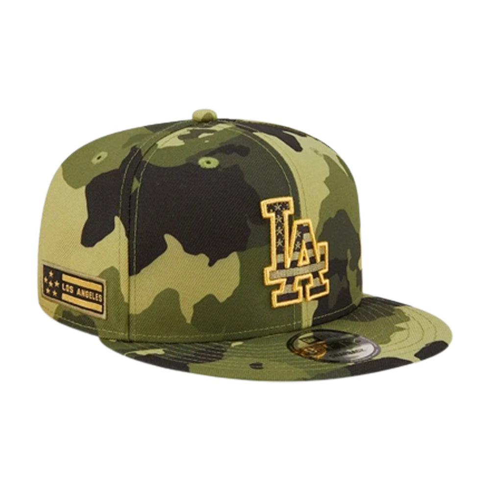 New Era - LA Dodgers 9Fifty Armed Forces Day - Snapback - Camo/Gold