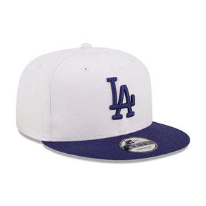 New Era - LA Dodgers 9Fifty White Crown Cap - Snapback - White/Royal Blue
