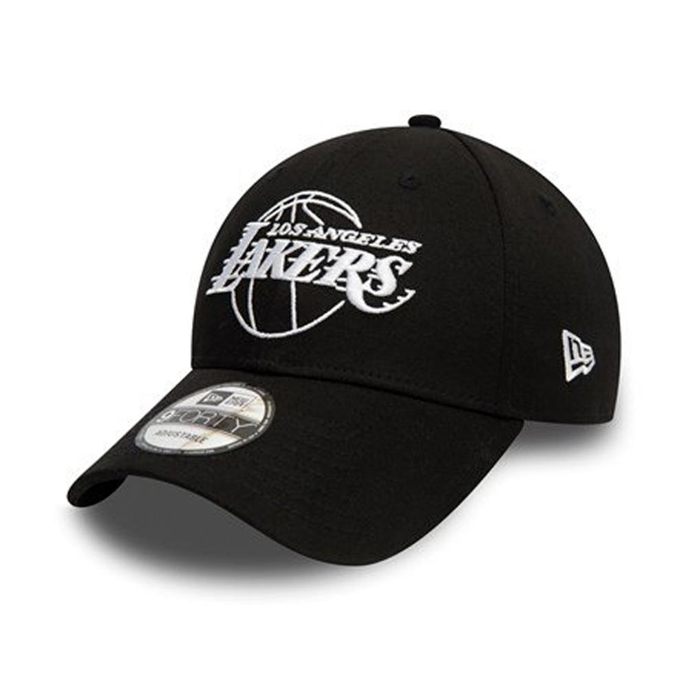 New Era - LA Lakers 9Forty Essential Outline - Adjustable - Black