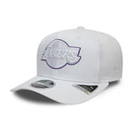 New Era - La Lakers Team Outline 9Fifty Stretch Snap - Snapback - White