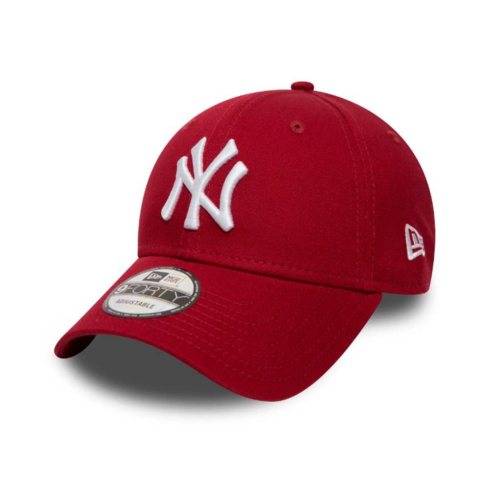 New Era - NY Yanekes 9Forty Youth - Adjustable - Cardinal/White