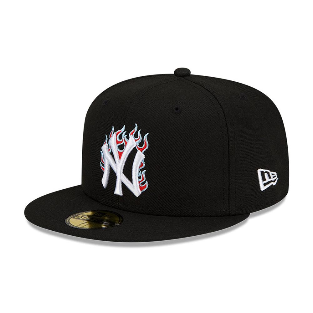 New Era - NY Yankees 59Fifty Team Fire - Fitted - Black