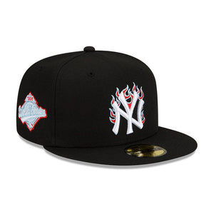 New Era - NY Yankees 59Fifty Team Fire - Fitted - Black