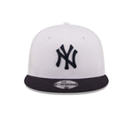 New Era - NY Yankees 9Fifty White Crown Cap - Snapback - White/Black